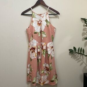Light Pink floral dress